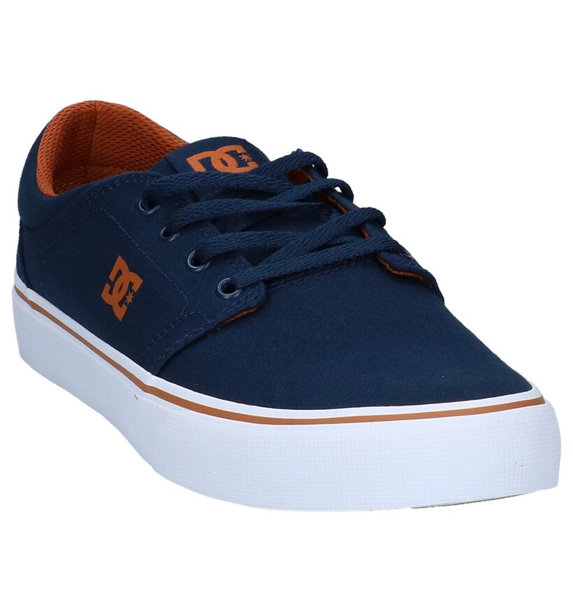 DC Shoes Trase TX Grijze Skatesneakers in stof (267984)