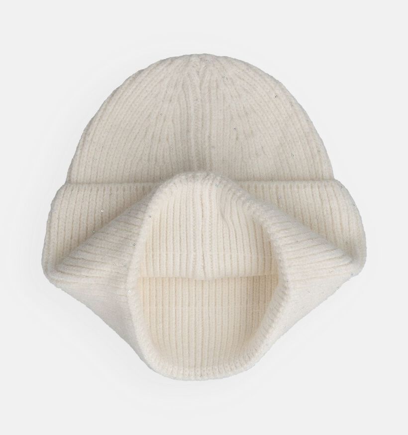 Via Limone Zwarte Muts Via Limone Ecru Muts voor dames (367419)