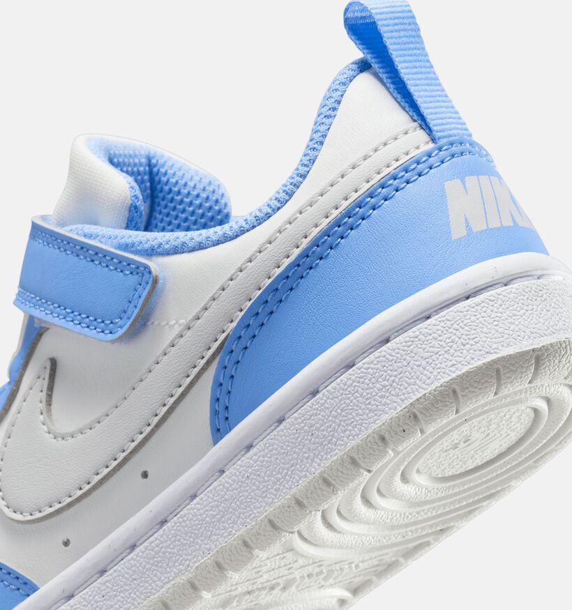 Nike Court Borough Baskets basses en Bleu pour filles, garçons (357363) - pour semelles orthopédiques