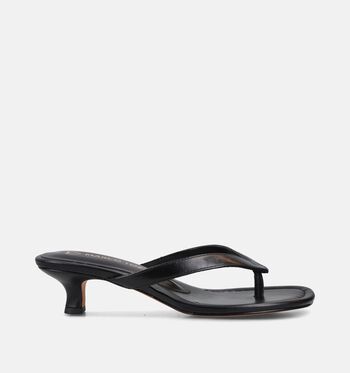 Marco Tozzi Nu-pieds Noir/Blanc/Marron