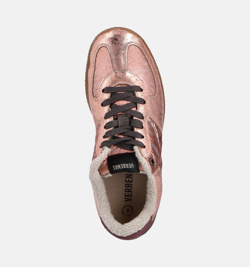Verbenas Sora Metallic Rose Gold Sneakers voor dames (364405) - geschikt voor steunzolen