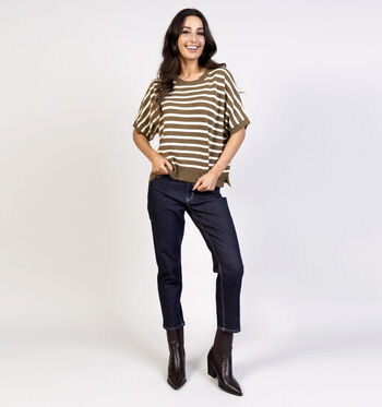 Rue Mazarine Pulls Bleu/Vert