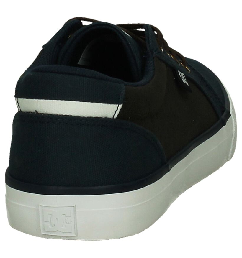 DC Shoes Skate sneakers en Bleu foncé en textile (198608)