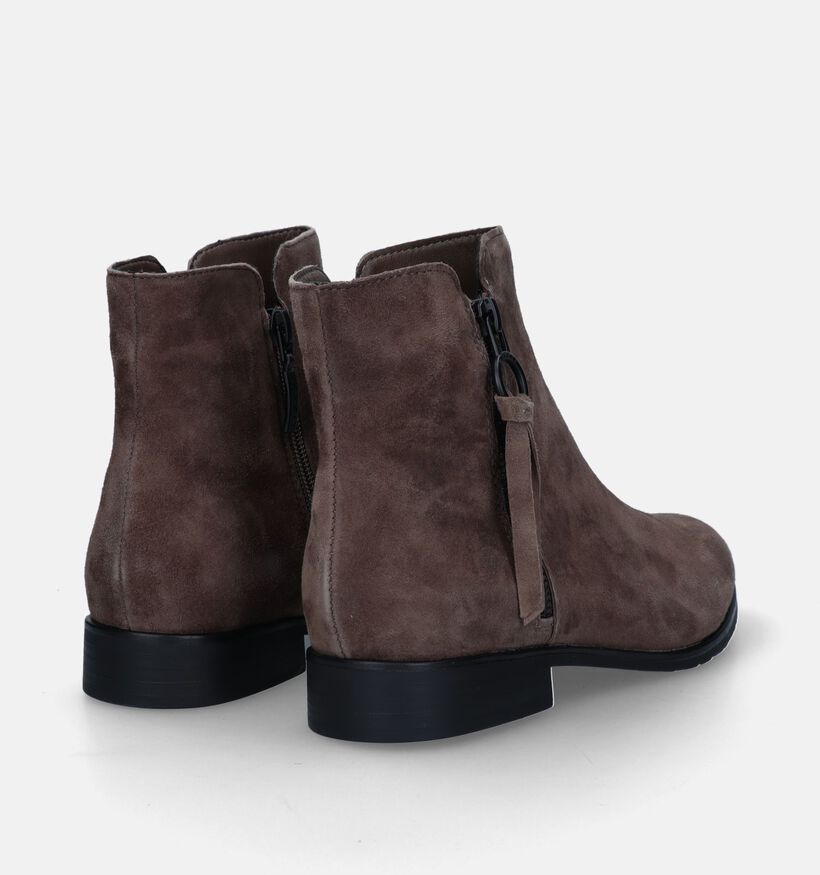 Esprit Bottines plates en Marron pour femmes (342740)