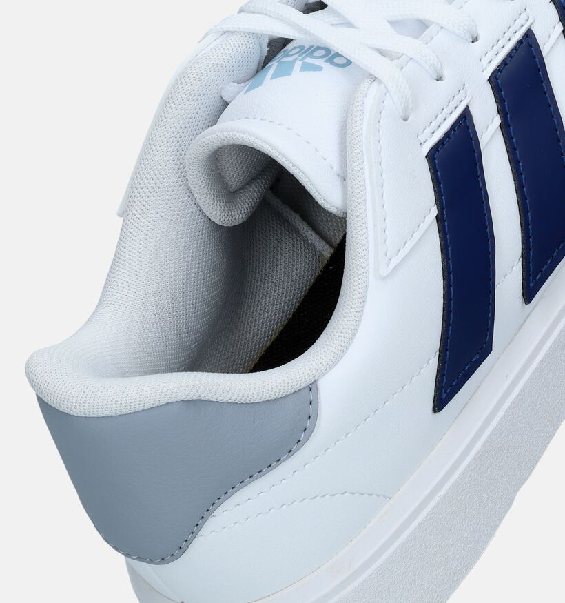 adidas Courtblock Baskets en Blanc pour hommes, garçons (341483)