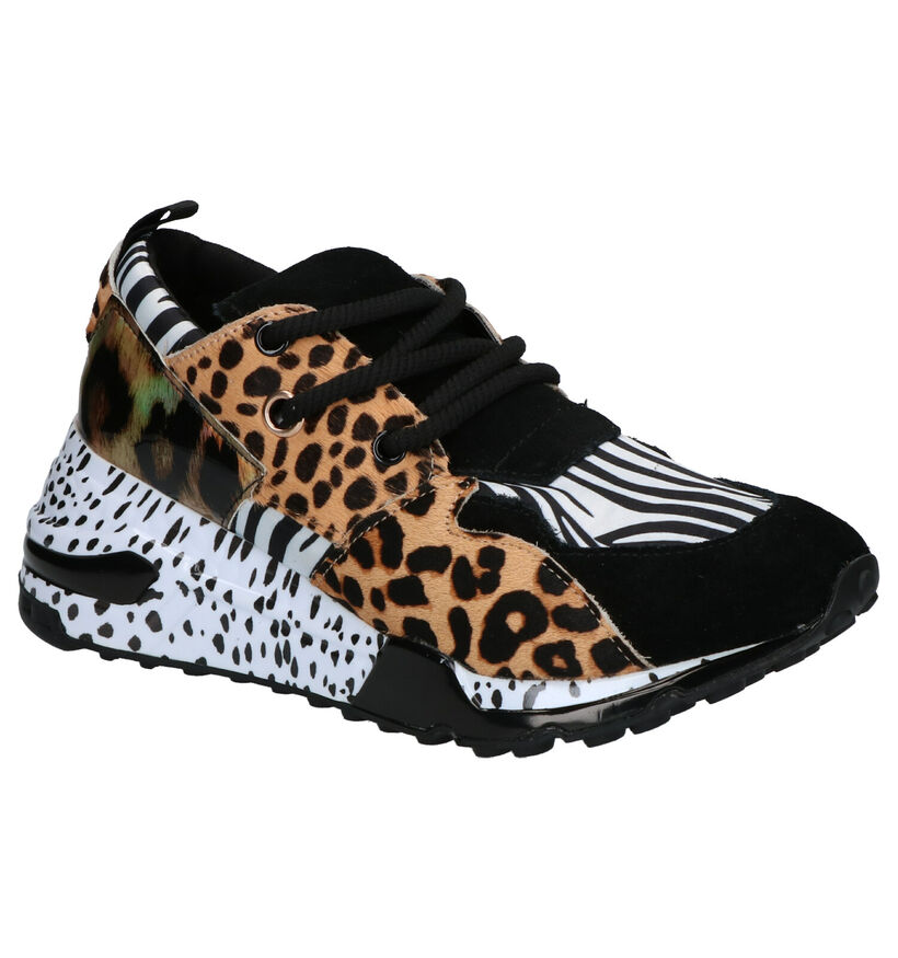 Steve Madden Cliff Multicolor Sneakers in kunstleer (252186)