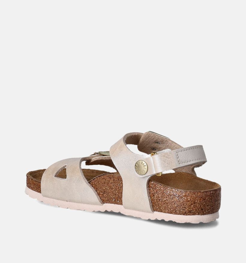 Birkenstock Rio Witte Sandalen voor meisjes (352390)