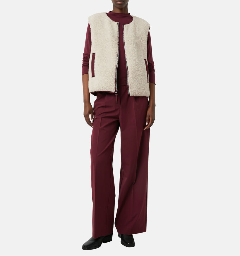 comma casual identity Manteau en Bordeaux pour femmes (366639)