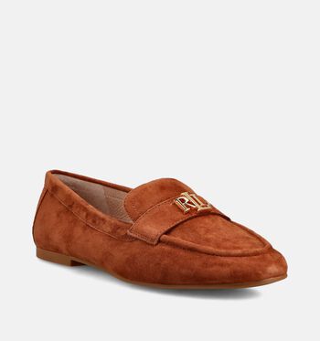 Polo Ralph Lauren Chaussures plates Cognac/Bleu