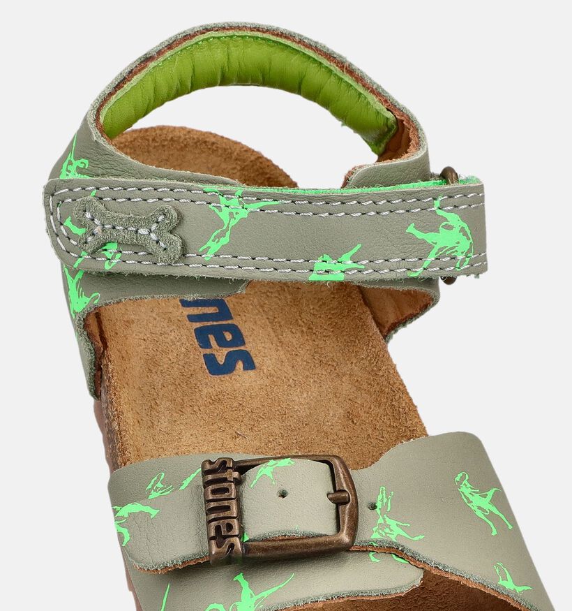 STONES and BONES Sandalen Groen voor jongens (369632)