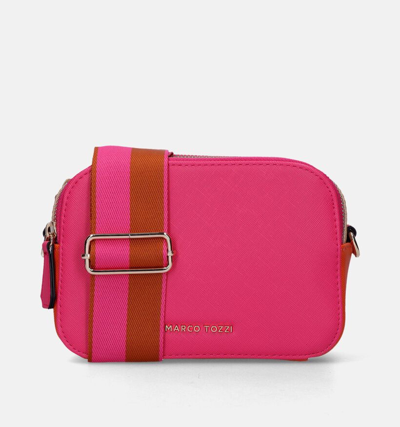 Marco Tozzi Sac porté croisé en Fuchsia pour femmes (340975)