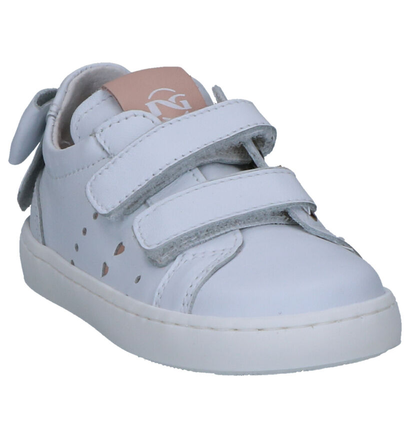 NeroGiardini Chaussures pour bébé  en Blanc en cuir (271854)