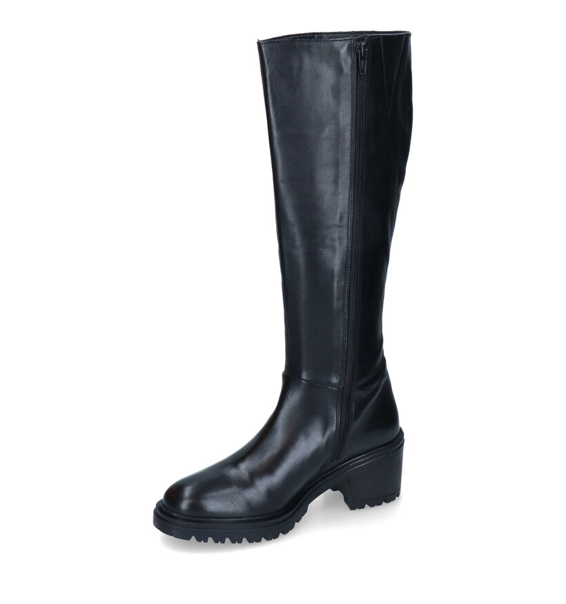 Geox Damiana Bottes en Noir en cuir (313301)