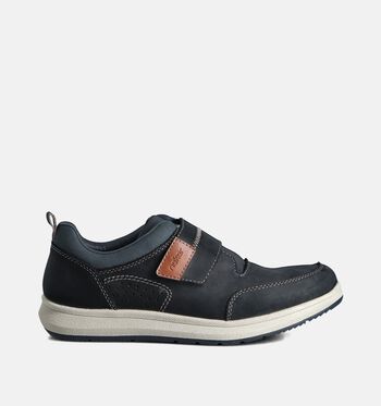 Rieker Chaussures plates Taupe/Bleu