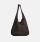 Via Limone Donkerbruine Schoudertas voor dames (367711)