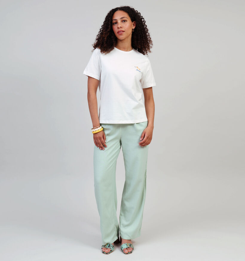 Vila Virana Witte T-shirt voor dames (361407)