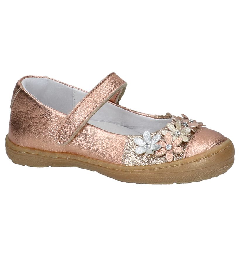 Little David Ballerines en Rose en cuir (217956)