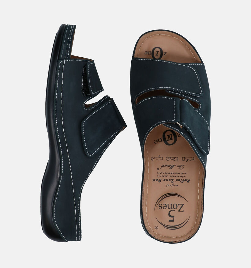 Dr. Mauch Blauwe Slippers voor dames (296434)