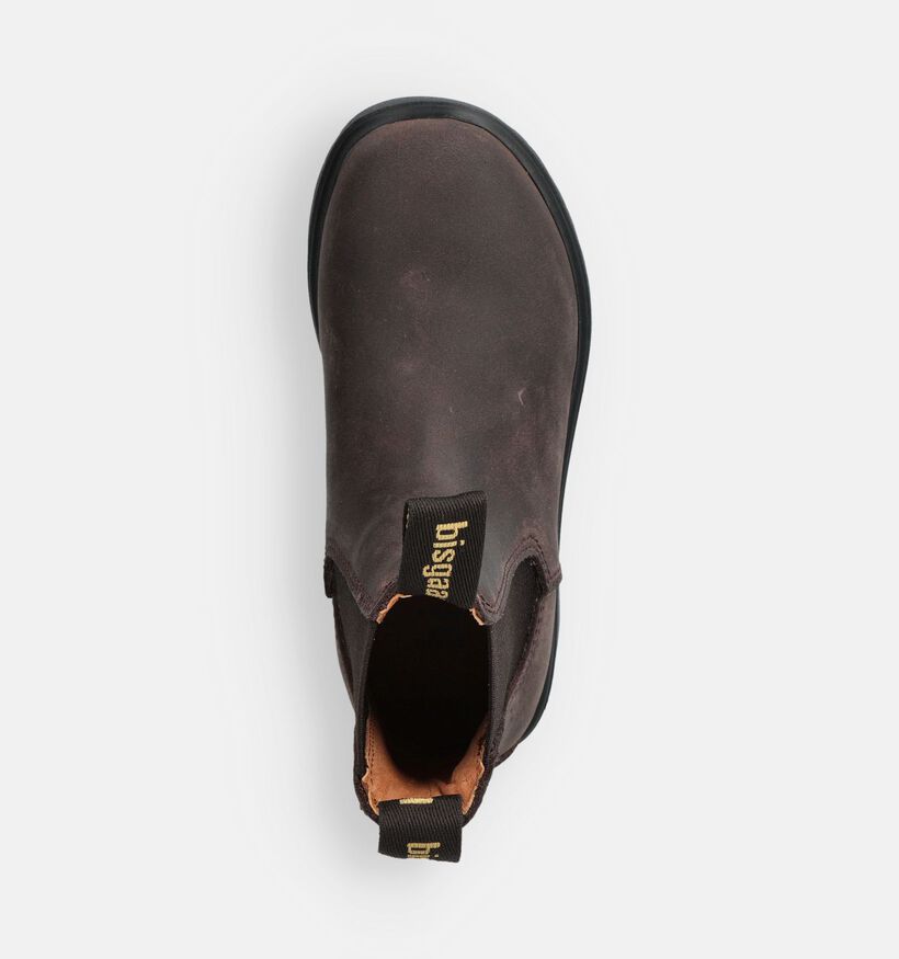 Bisgaard Bruine Chelsea Boots voor jongens, meisjes (364137) - geschikt voor steunzolen