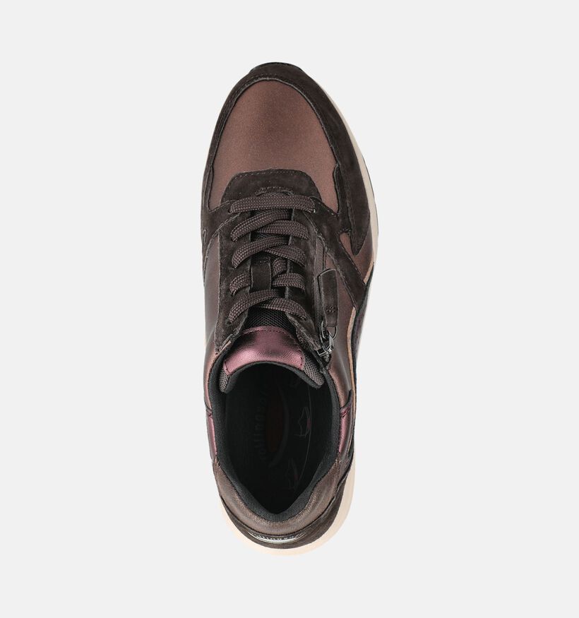 Gabor Comfort Bruine Sneakers voor dames (378269) - geschikt voor steunzolen