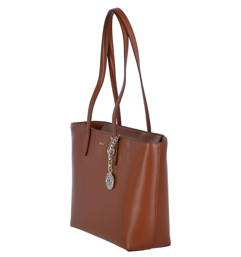 DKNY Sac Bandoulière en Cognac en verni (281765)