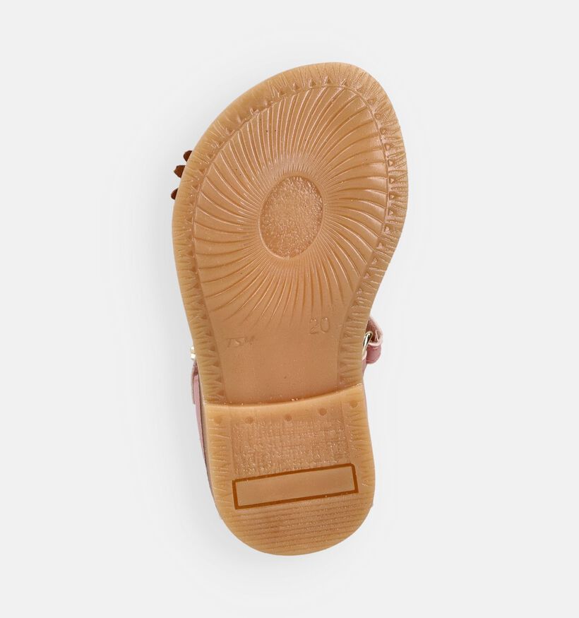 STONES and BONES Sandales pour b&eacute;b&eacute; en Rose pour filles (369615)