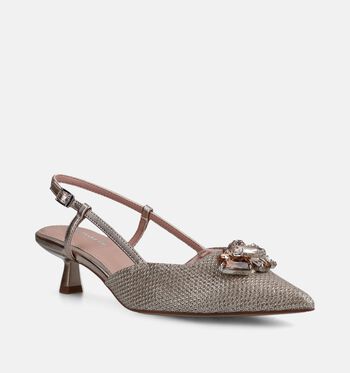 Tamaris Escarpins Noir/Beige