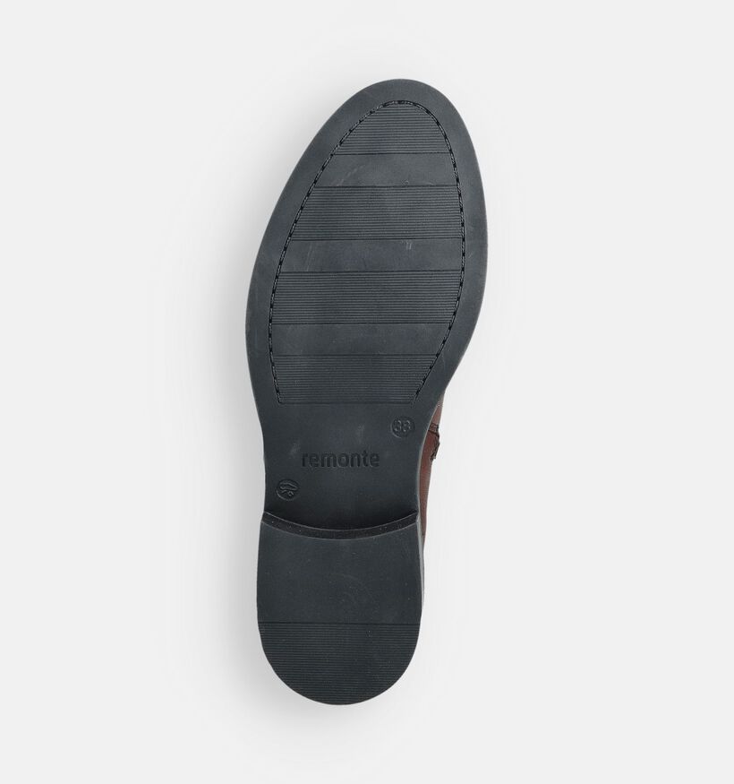 Remonte Bottes hautes en Marron pour femmes (379865) - pour semelles orthop&eacute;diques