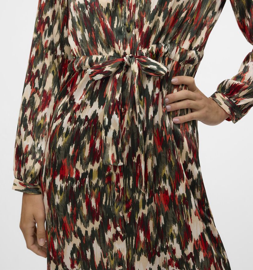 Vero Moda Mina Robe chemise en Vert pour femmes (344076)