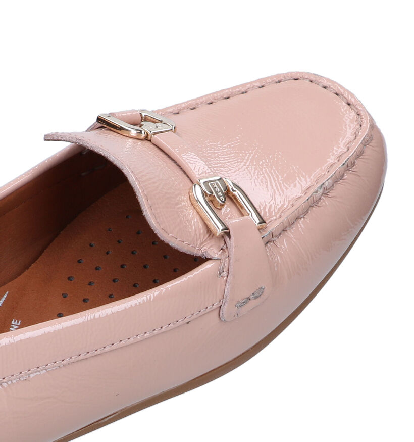 Geox Annytah Mocassins en Rose pour femmes (326696)