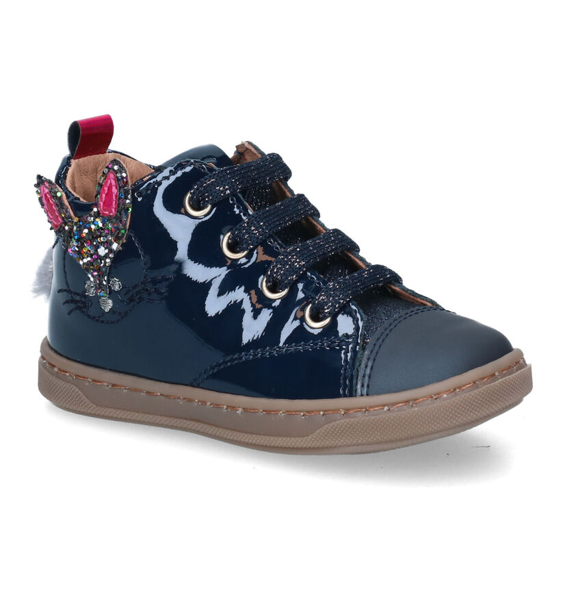 FR by Romagnoli Roze Babyschoentjes in lak (314516)