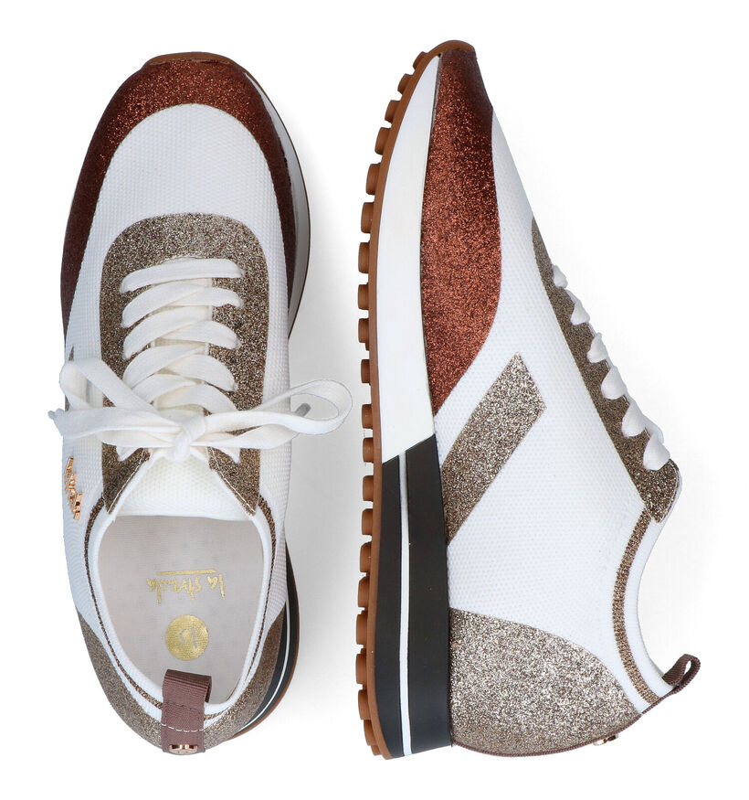 La Strada Witte Sneakers voor dames (309643) - geschikt voor steunzolen