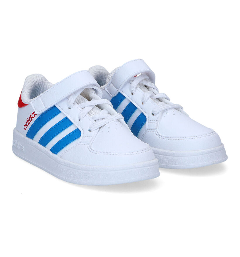 adidas Breaknet C Zwarte Sneakers voor jongens, meisjes (314990)