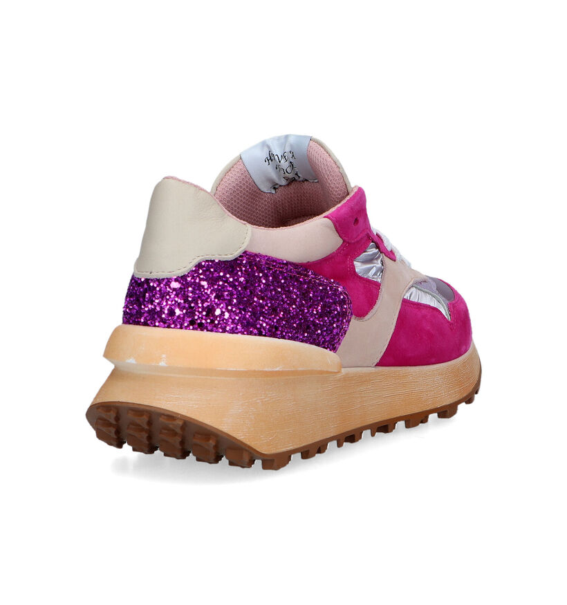 Hampton Bays Fuchsia Sneakers voor dames (324183) - geschikt voor steunzolen