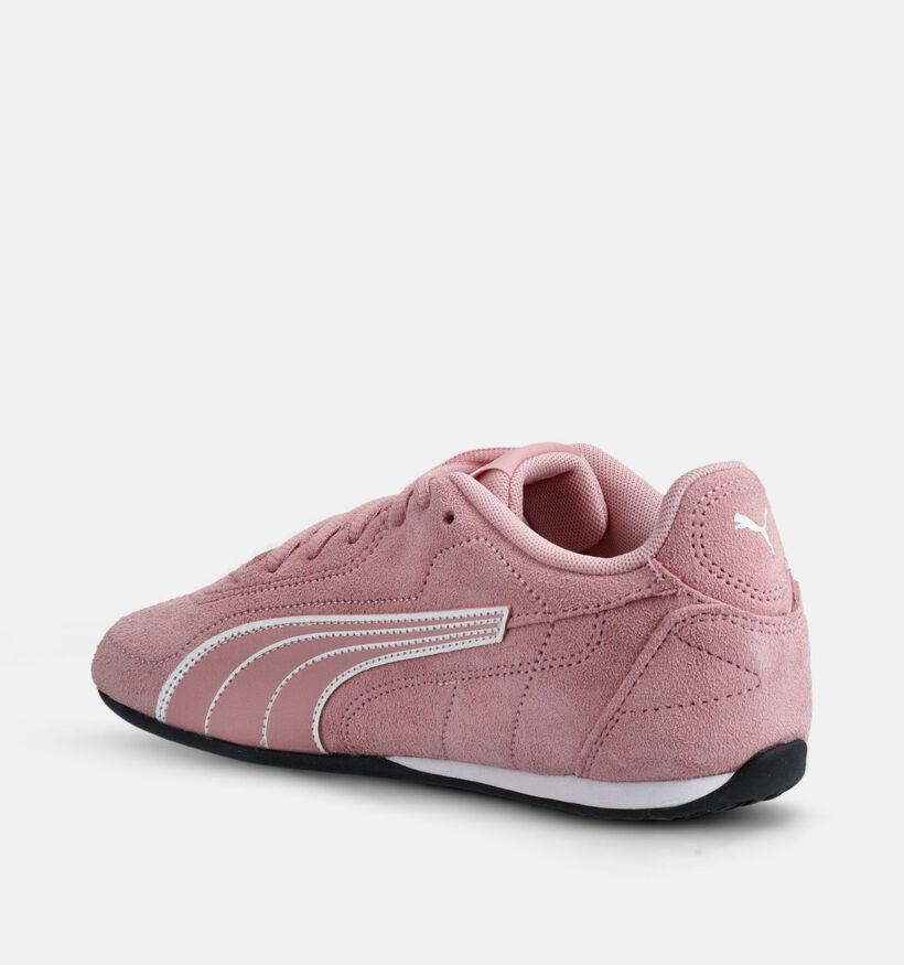 Puma Catch SD Roze Schoenen voor meisjes (366619) - geschikt voor steunzolen