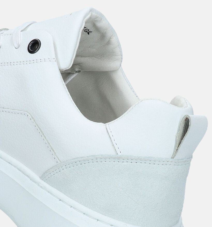 Cycleur de Luxe Roubaix Chaussures à lacets en Blanc pour hommes (340780) - pour semelles orthopédiques
