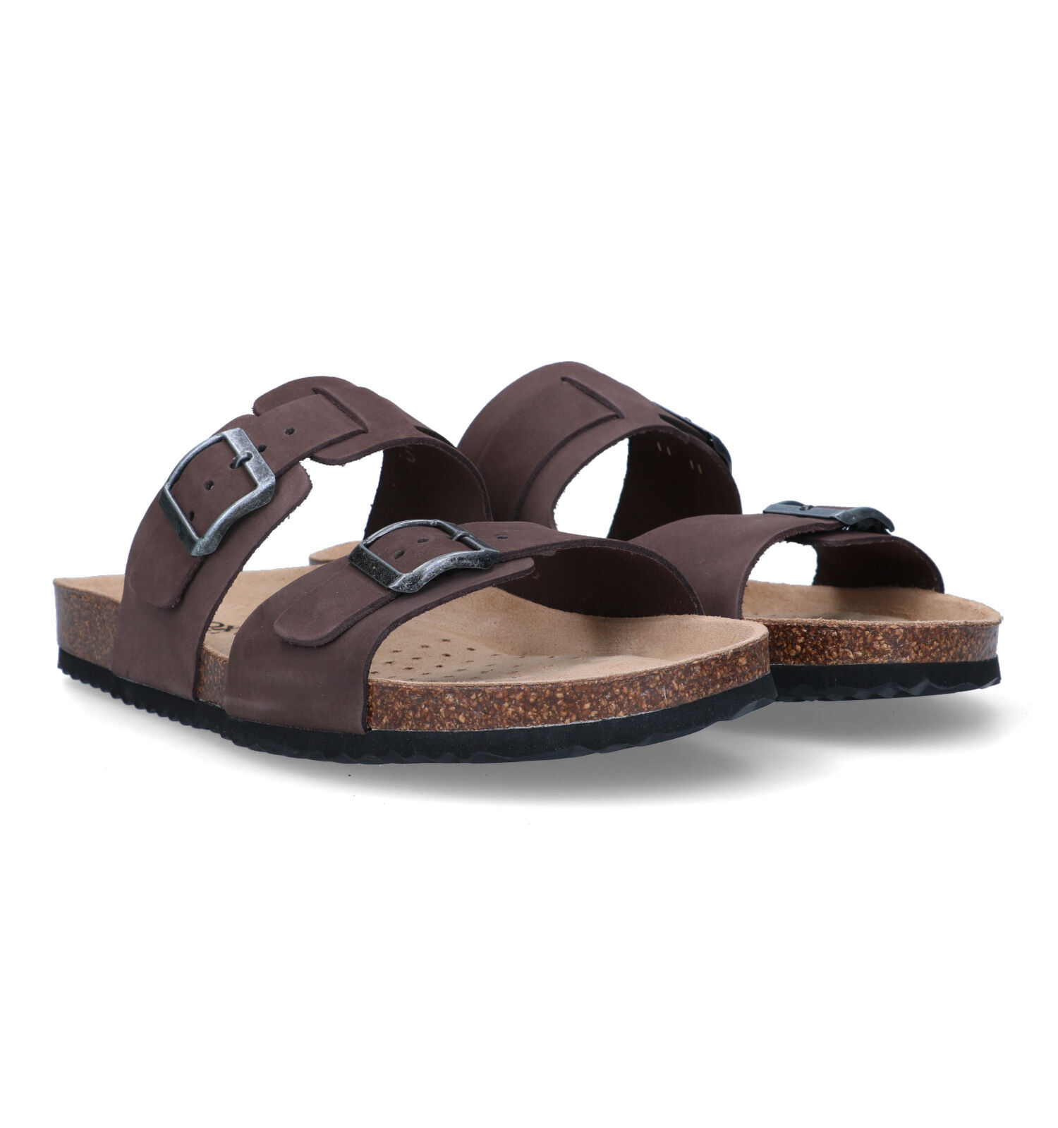 Geox Ghita Bruine Slippers Heren Slippers Online op TORFS.BE