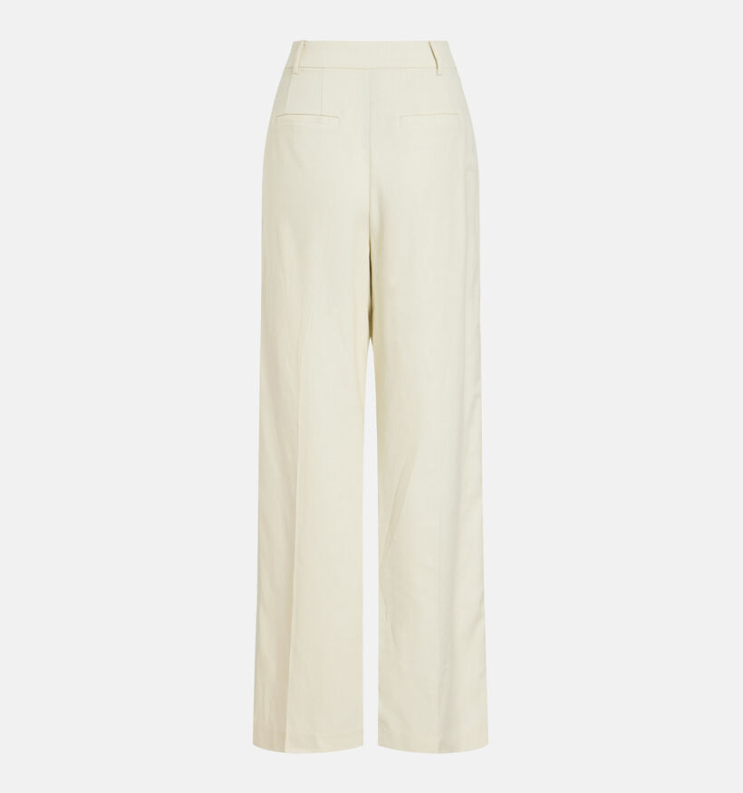 Vila x Loredana Pockey Tailored Lichtbeige Broek voor dames (375153)