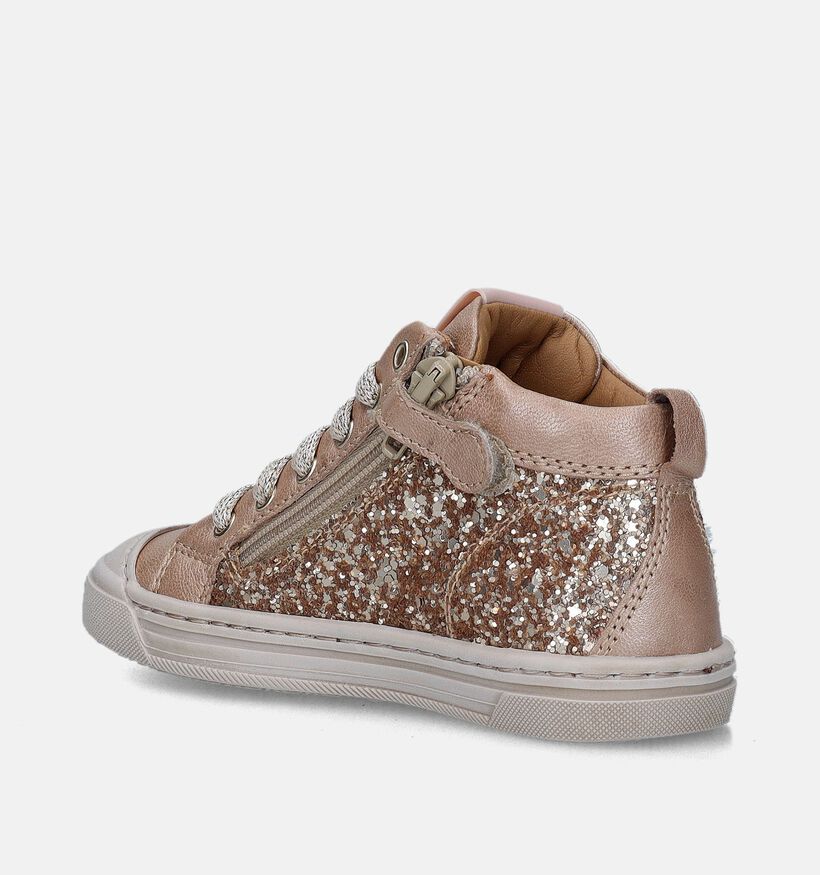 STONES and BONES Genag Blauwe Hoge schoenen voor meisjes (329454) - geschikt voor steunzolen