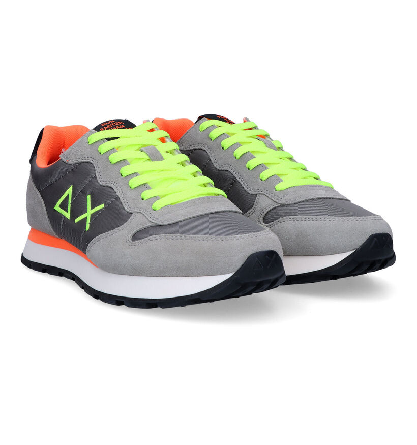 Sun 68 Tom Fluo Kaki Sneakers voor heren (322373) - geschikt voor steunzolen