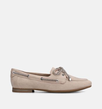 Marco Tozzi Chaussures plates Beige/Bleu