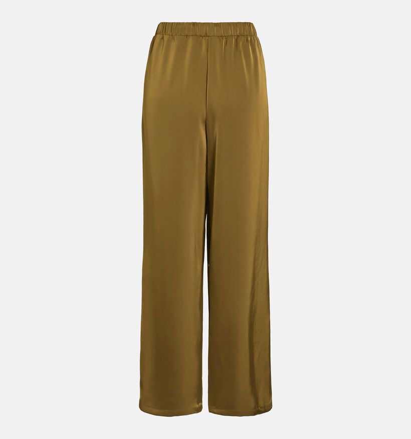Vila Fadia Pantalon classique en Marron pour femmes (366680)