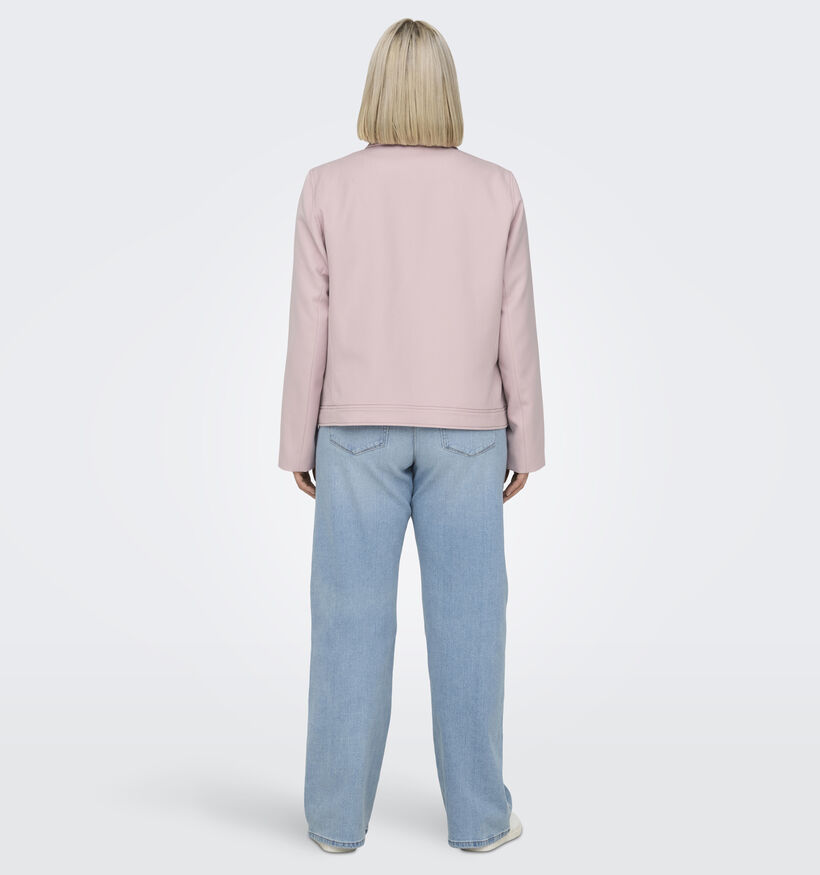 ONLY Carmakoma Cathy Manteau court en Rose pour femmes (351430)