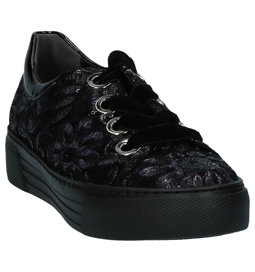 OptiFit Baskets basses en Bleu foncé en textile (231341)