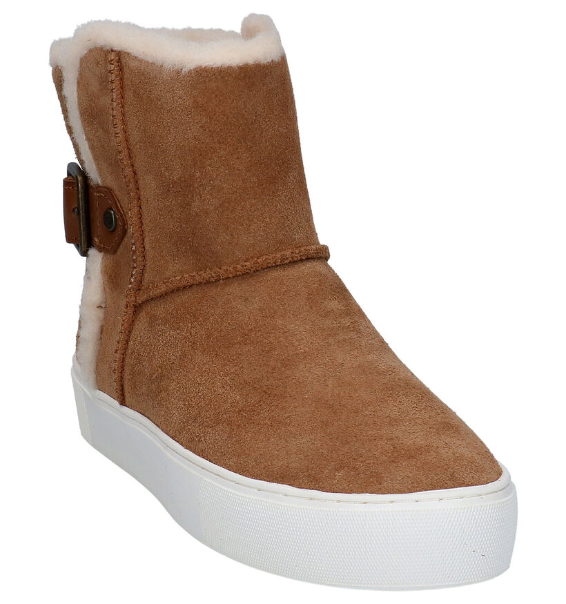 UGG Aika Bottines en Cognac en daim (280471)