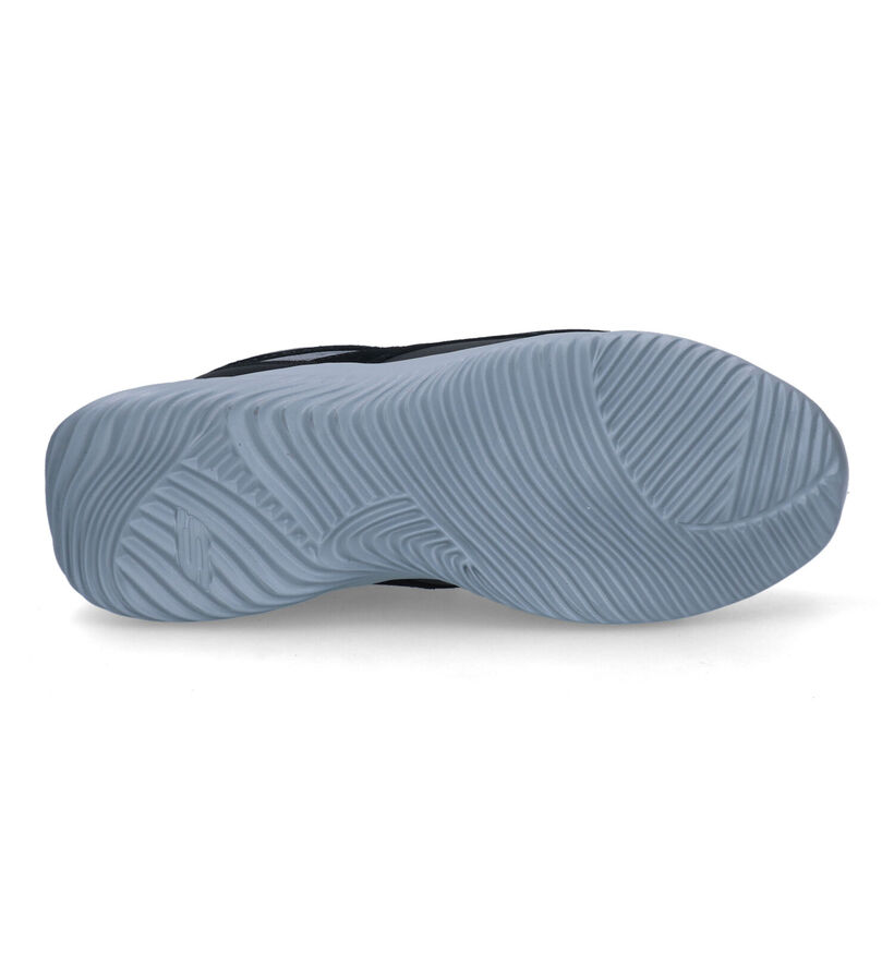 Skechers Bounder Chaussures de randonnée en Noir en cuir (295661)