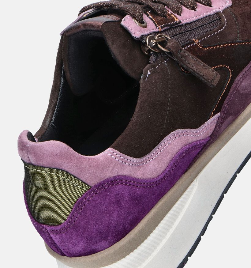 Gabor OptiFit Paarse Sneakers voor dames (344808) - geschikt voor steunzolen