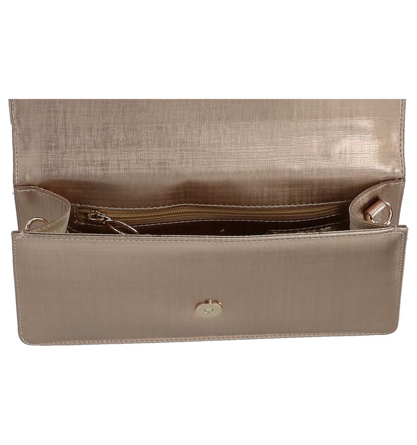 Metallic Roze Clutch NeroGiardini in kunstleer (245597)