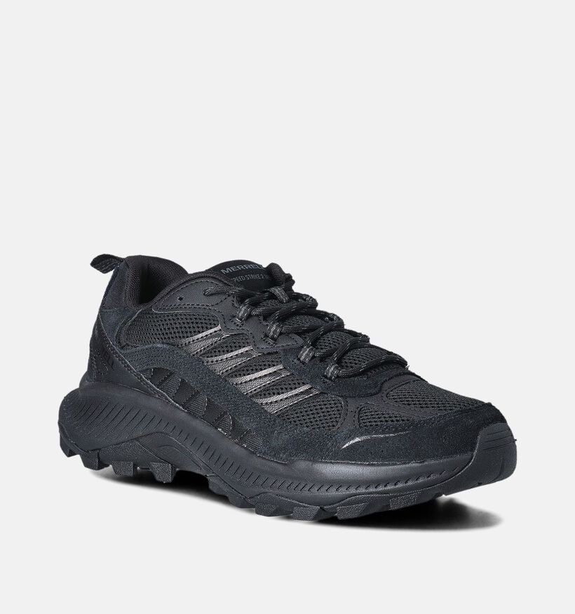 Merrell Speed Strike 2 Trek Zwarte Wandelschoenen voor heren (352782) - geschikt voor steunzolen