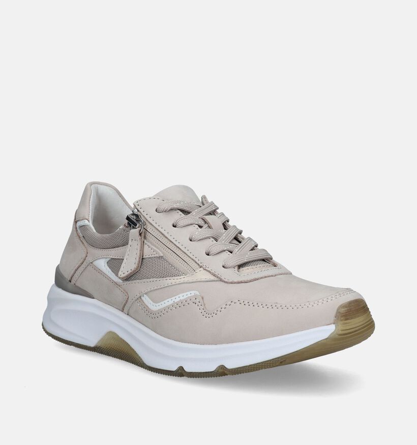 Gabor Rollingsoft Blauwe Sneakers voor dames (336169) - geschikt voor steunzolen